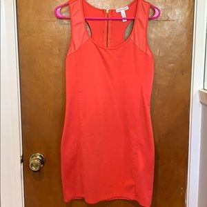 Coral dress